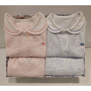 쇼콜라 르네내의2종세트 (TNPMXS193A)여름쌍둥이실내복출산백일돌선물