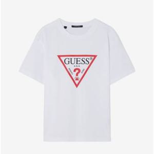 [백화점][게스]공용 오리지널 삼각 반팔 티셔츠(MQ2K9405)