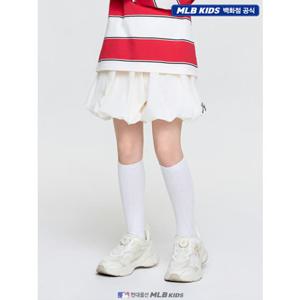 [MLB키즈US] (7FSMA0263-50IVS) 여아 애슬레저 벌룬 스커트 팬츠 아동스커트 키즈스커트