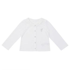 [백화점][프렌치캣(백)]WH 프릴 레이스 가디건 (Q52DKK010)