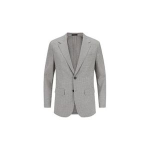 [지오지아]남성) 린넨 블렌드 패턴 자켓_AAF2KG1102BE