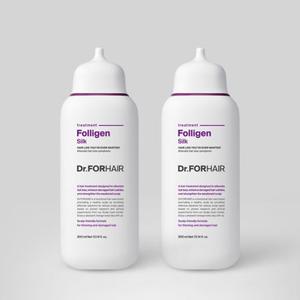 닥터포헤어 [탈모기능성 뿌리볼륨] 폴리젠 실크 트리트먼트 300mlx2