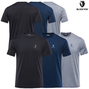 [블랙야크] 공용 레저 등산 3PACK 티 B트리플4라운드S 1BYTSM3936
