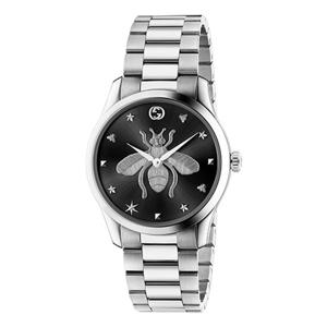 구찌 구찌시계 G타임리스 꿀벌워치 블랙 여성 여자 남성 남자 메탈시계 YA1264136