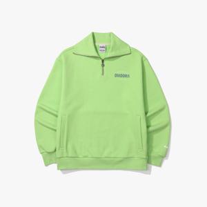 [디아도라] 컴피 하프집업 맨투맨 OLIVE