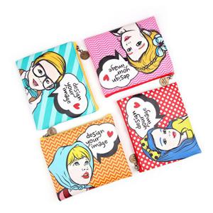 빠띠라인 팝아트 PU미니 포켓파우치