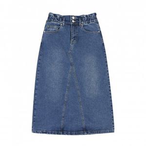 [코데즈컴바인] 오비셔링포인트 H라인 데님스커트 (CJA-DS501W2)