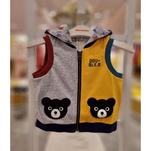 [미키하우스10] DB 비쿤 주머니 후드조끼 16O125701-87 면조끼