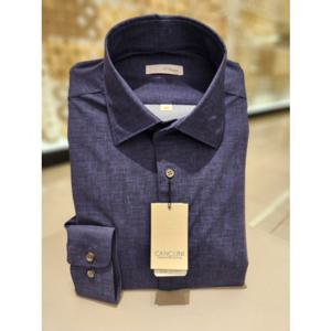 듀퐁셔츠 일반핏긴팔  SE4SM11LS510SNY JERSEY 수입원단