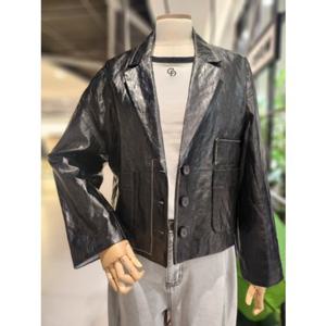 [코데즈컴바인] 배색스티치 레쟈자켓 (CJA-LE501W2Z)