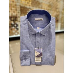 듀퐁셔츠 일반핏긴팔 SE4SM11LS118SBU 린넨혼방 2024신상품