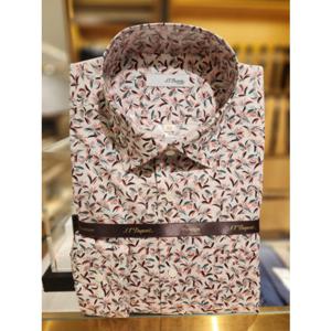 듀퐁셔츠 일반핏긴팔 SE3SM11LS513SPK 수입원단