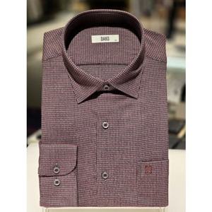 닥스셔츠25년F W신상 레귤러핏 구김적은 하운투스체크 약기모남방DLW3SHCL104-R2
