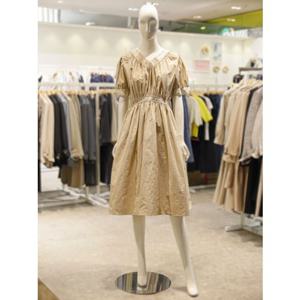 SOUP 숲 V넥 밴딩 반팔 원피스 (SA5OP84)