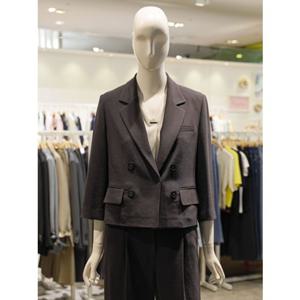 SOUP 숲 7부 소매 더블 크롭 자켓 (SA4JK31)