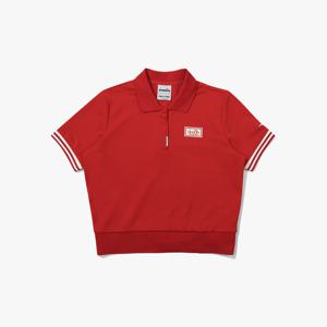 [디아도라] 그라지아 PK 반팔 티셔츠 우먼 RED