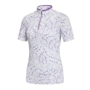 콜핑 1942TK724W 시원한 스판 기능성 여자 여름 프린팅 등산 집업 반팔 티셔츠