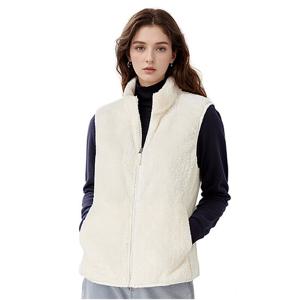 콜핑 2104VK770W 집업 보아 여자 겨울 후리스 조끼