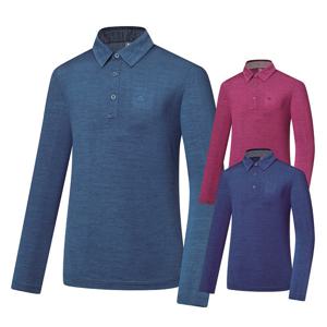 콜핑 2141TK291M 냉감 밑단 트임 남성 긴팔 카라 티셔츠