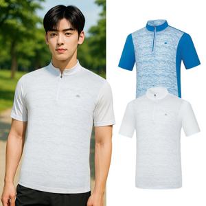 콜핑 2042TK803M 아이스본 냉감 남성 반팔 반집업 티셔츠