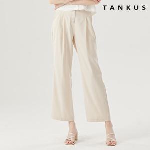 [탱커스]백 밴딩 스트레이트 슬랙스 롱 팬츠 (TW2PT003L0)