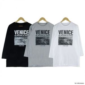 긴팔 200243 DM 라운드티셔츠 베네스