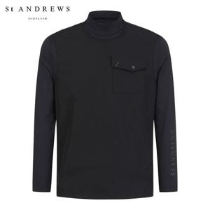 [세인트앤드류스] 남성 우븐 레이어 하이넥 베이스레이어