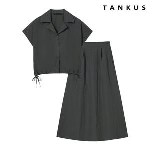 [탱커스]블라우스 스커트 셋업 (TV2OP065L0)