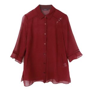 [모라도]체크쉬폰자켓 MNM5CT430