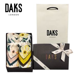 [닥스(손수건)]나염손수건 2매세트 DKI1408