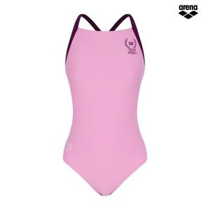 아레나 팀아레나 글로리 선수 원피스 테크백 A4FL1CO04 PNK