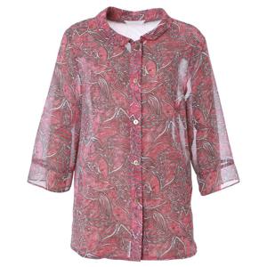 [모라도]하늘하늘꽃둥근카라블라우스(RNM8BL498)