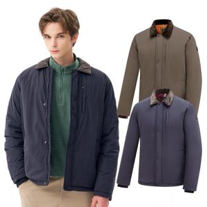 콜핑 2184OK541M 코듀로이 칼라 웰론 남자 겨울 패딩 점퍼 자켓