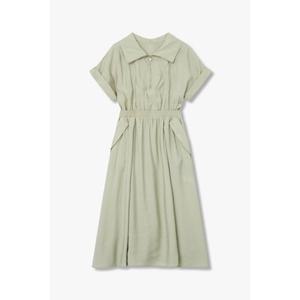 [보브] 보브 VOV 하프 집업 크레이프 원피스 (71143371021) 7114337102