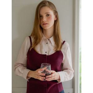 올리브데올리브 포켓 시스루 블라우스 OW4AB873