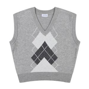 [코데즈컴바인] 아가일 니트 베스트 (CJC-VT001W9)