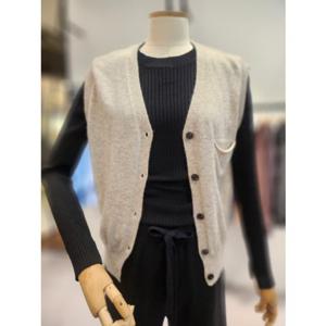 [코데즈컴바인] (CJC-VT380W9Z)모혼방 니트베스트