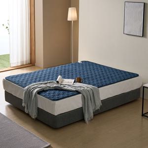 EMF인증 전자파 없는 뮤넥스 탄소매트 네이비 더블/전기요/매트