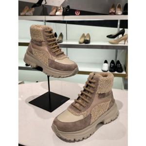 [소다] 여성 경량 퍼 하이탑 스니커즈 (ALB414 DA32)