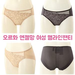 [비너스] 오르화 감각적인 엔젤망 햄라인팬티 OPT7861HS 105사이즈 여성팬티 노라인팬티 여자삼각팬티