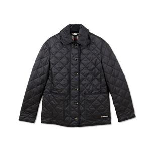 (명품) 버버리 달리 여성 퀼팅 자켓 블랙 808419