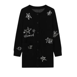 SI 세이브존07 스타프린팅 니트 롱 가디건 SHCCY2976