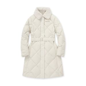 디스커버리패딩 AQS DWDJ9D046-IVD 여성 멜로즈 튜브 구스다운