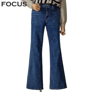 [포커스]부츠컷 기모 스판 데님팬츠_FW4J3PT3185