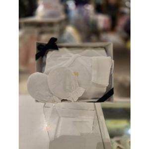 [블루독베이비] (WH)도기모달배내저고리+손싸개세트(4517000003+4517000801) (4517000003-00801) ch 25년SS 4517000003