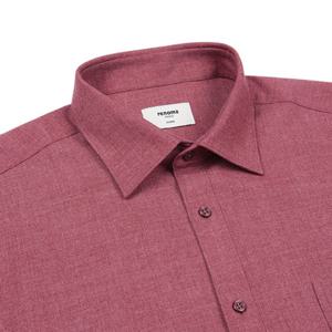 [레노마 일반핏] ROFSG1-008PK 레이온혼방 스판 피치 솔리드 기모 셔츠