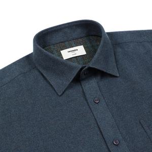 [레노마 기모일반핏] ROWSG1-001 2종 따뜻하고 포근한 솔리드기모남방[밑단일자]