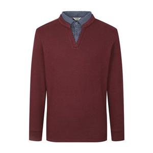 (ROWSG1002WN) (레노마) 레이어드 카라티 긴팔 티셔츠