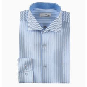 [듀퐁] 스트라이프 와이드카라 슬림핏 셔츠 SE5SM21LS322SBU
