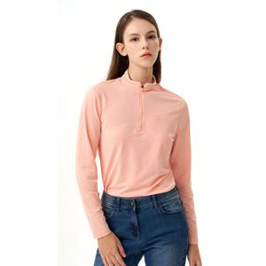 콜핑 여성 등산 긴팔 반집업 티셔츠 지지미원단 2401TK481W